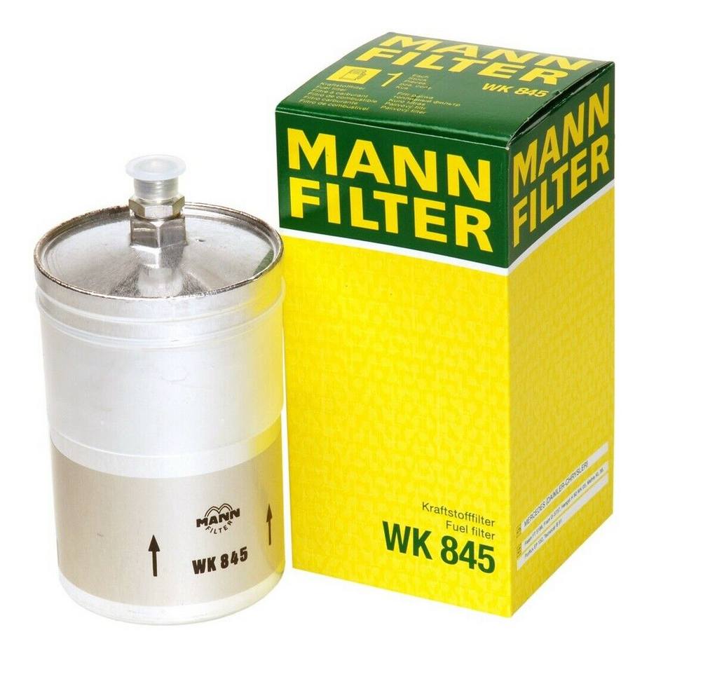 Mercedes Fuel Filter (Threaded Fittings) (82mm) 0024774401 - MANN-FILTER WK845